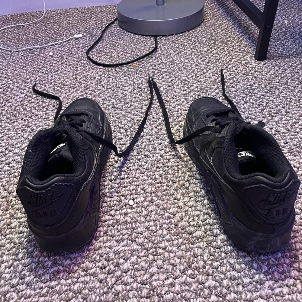 Nike Air Black Athletic Shoes